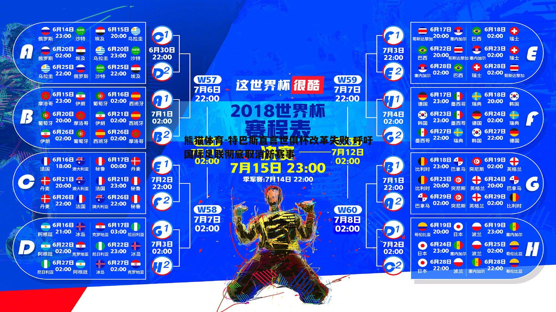 特巴斯直言世俱杯改革失败 呼吁国际足联彻底取消新赛事